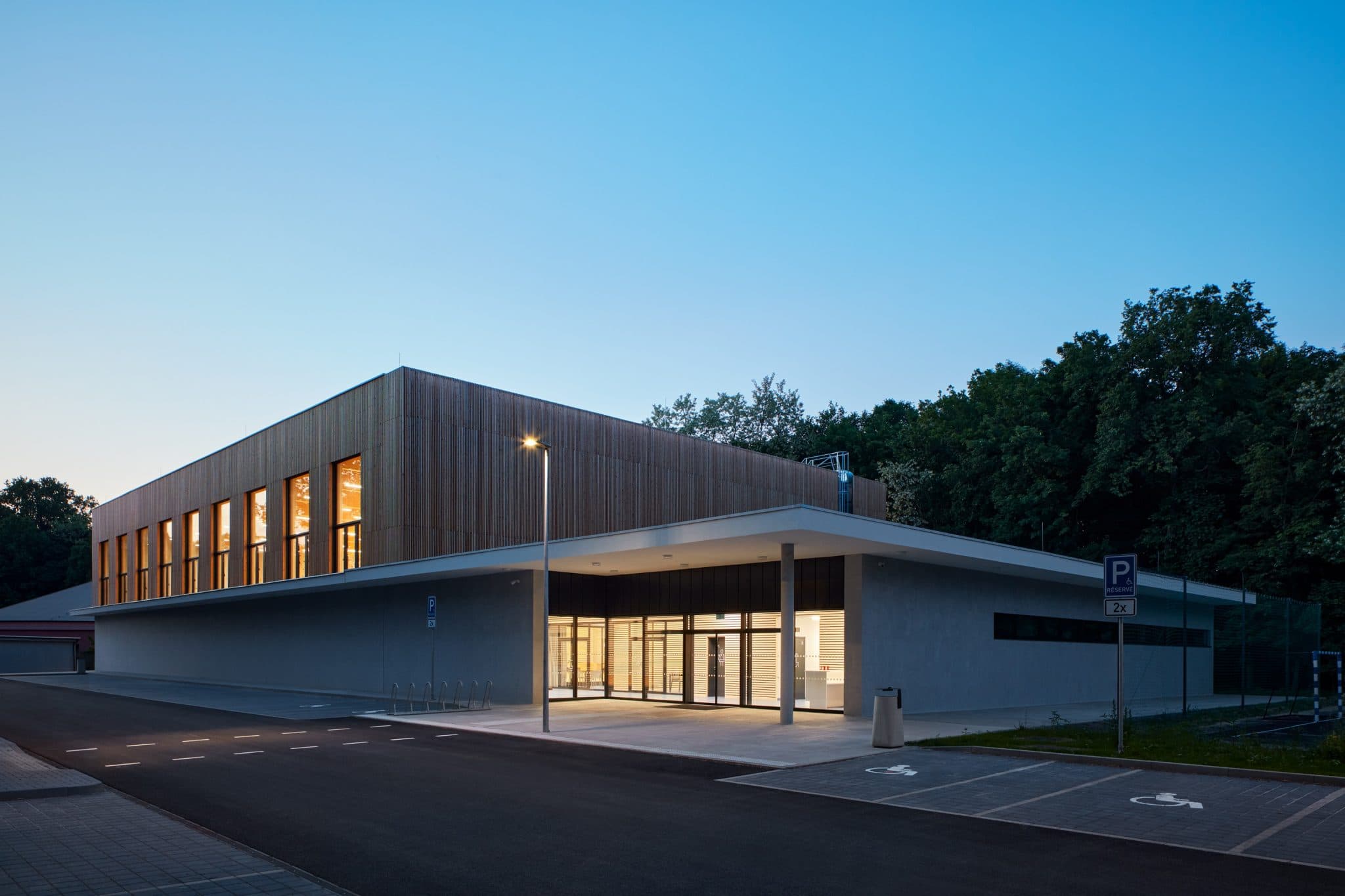 Tréninková sportovní hala v Borkách