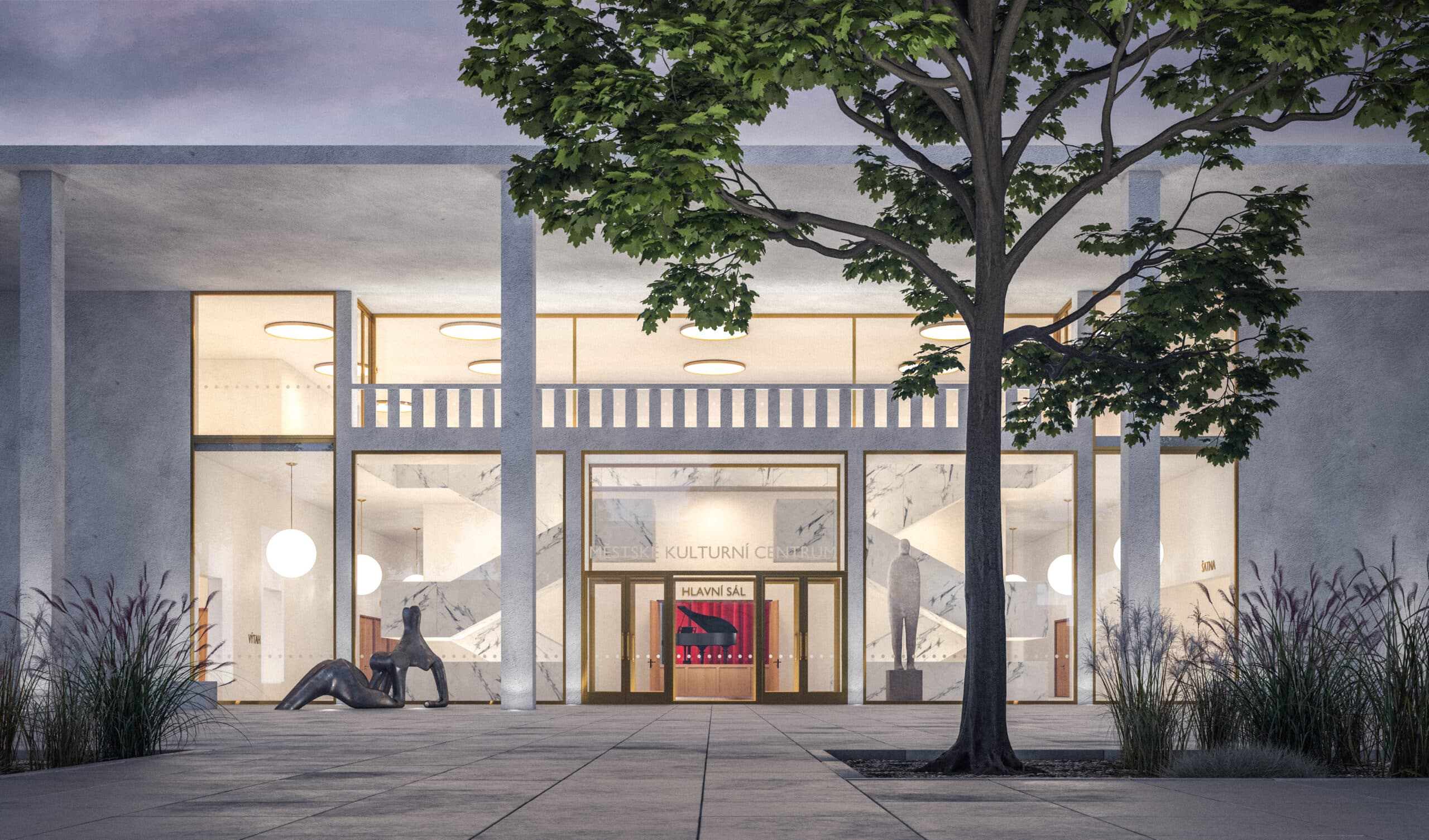 Revitalizace areálu sokolovny v Rokycanech